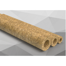 Минераловатный базальтовый цилиндр без кэширования "ИЗОВЕНТ® PIPE-STANDART"
